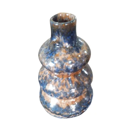 مزهرية فنية فخارية يدوية الصنع بحجم 30 سم / 18 سم ووزن 2 كيلوغرام