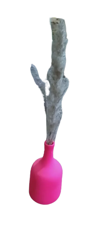 مزهرية فنية فخارية يدوية الصنع بحجم 30 سم / 18 سم ووزن 2 كيلوغرام