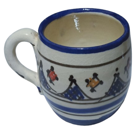 غراف فخار  سيراميك متوسط القياس: 8cm/6,5cm/12cm