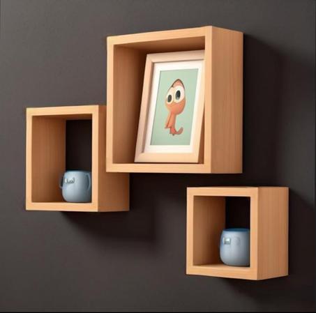 رفوف حائط  مثالي لتزيين الجدران