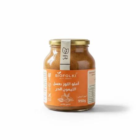 أملو اللوز بعسل الليمون الحر