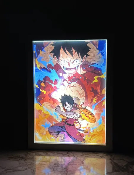 tableau limineux luffy 2