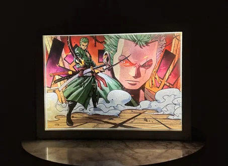 tableau lumineux zoro