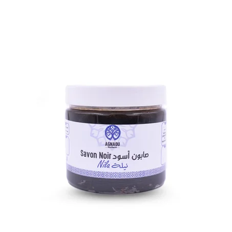 Savon Noir Nilla ( صابون أسود بالنيلة )