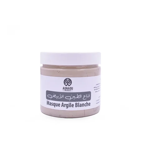 Masque argile blanche ( ماسك الطين الأبيض)