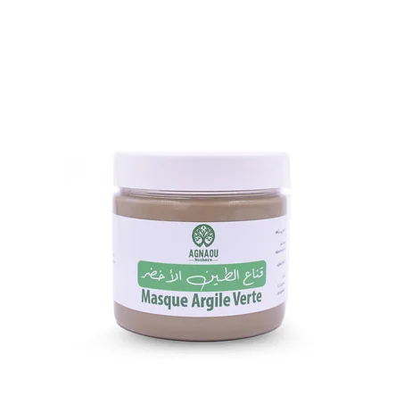 Masque argile verte ( ماسك الطين الأخضر)