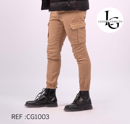 Pantalon CARGO  beige