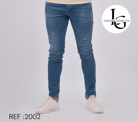 Pantalon JEAN Bleu