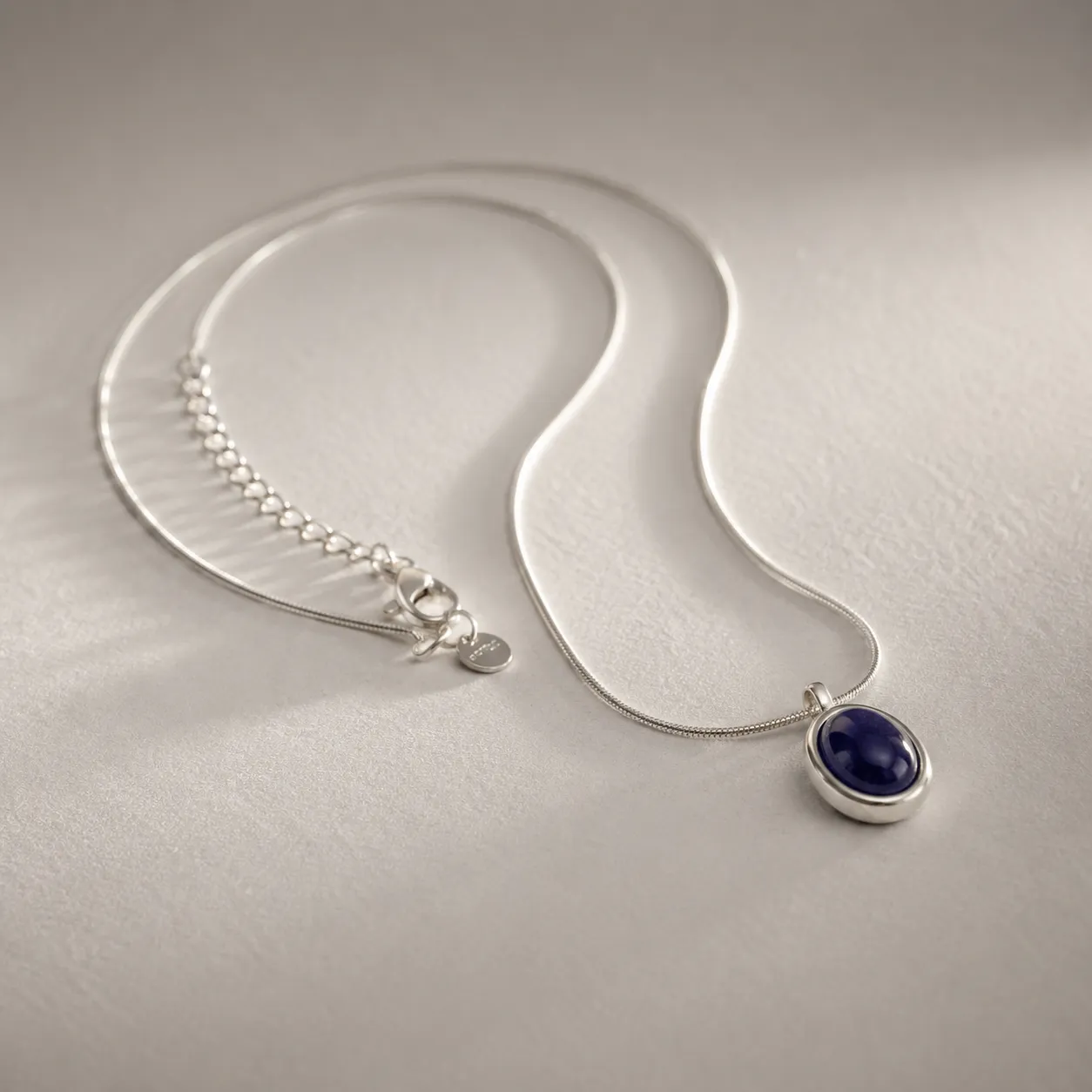 Collier Élégance Bleue