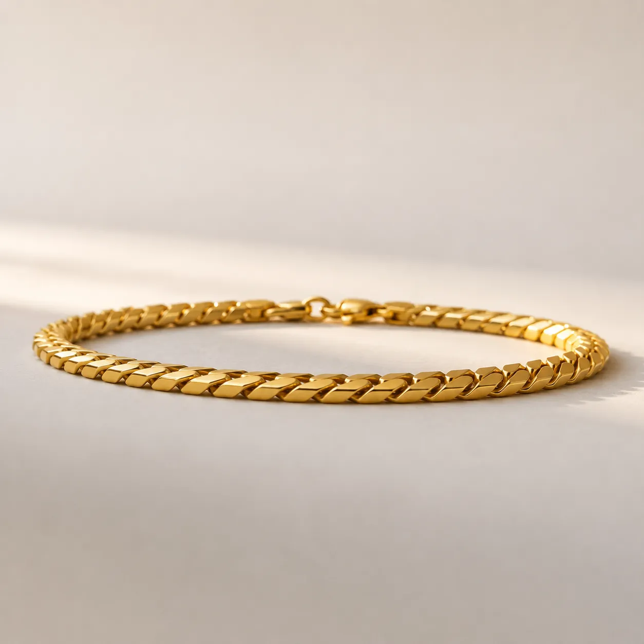 Parure Chaîne Dorée