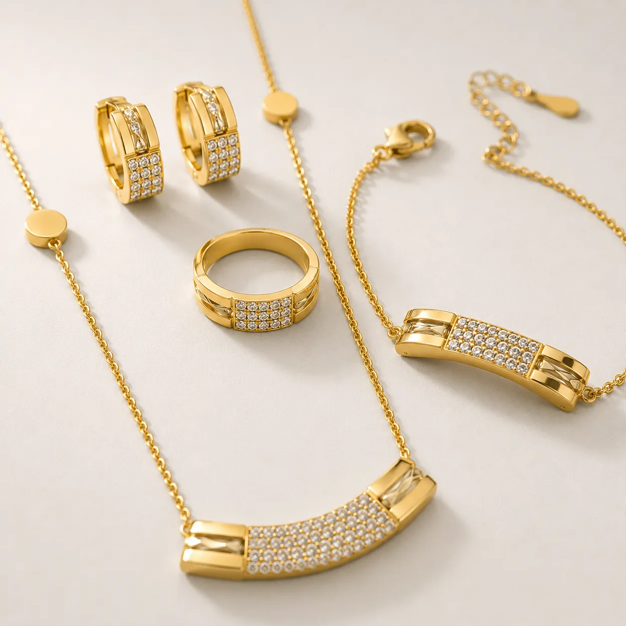 Parure Luxe Zirconia