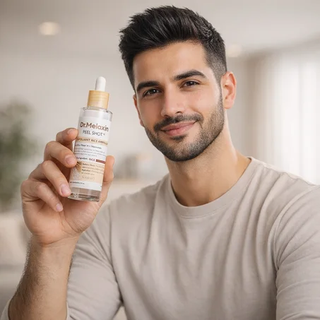Dr Melaxin ( منتج البشرة الفعال  للحصول على بشرة رجولية قوية و نظيفة)
