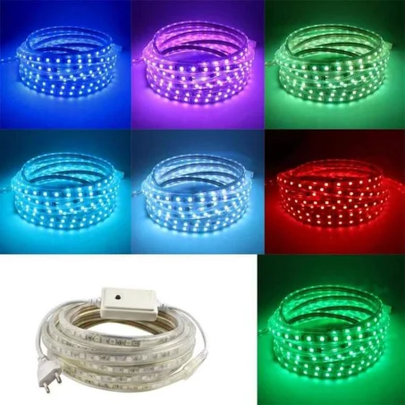 شريط الليد الملون المضاد للماء + الشحن مجاني و الدفع عند الاستلام