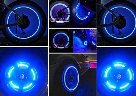 مصابيح اضاءة لإطارات السيارة+ مصاريف الشحن مجانا