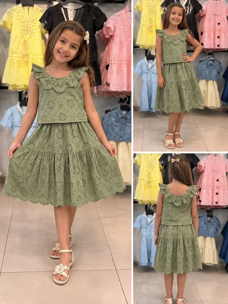 🌸 أونسومبل صيفي للأميرات 2 بياس 🌸