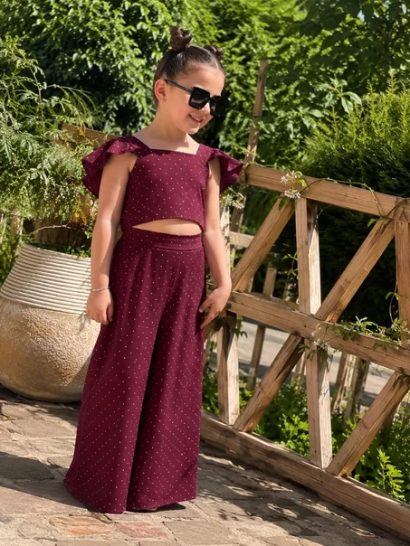 اونسومبل بناتي صيفي أنيق بلمسة ناعمة 🌷