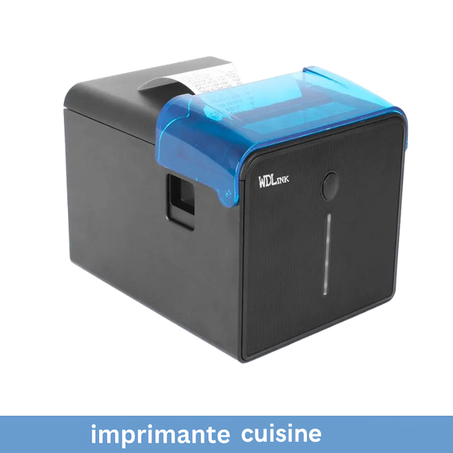 imprimante thermique des commandes cuisine avec alarme