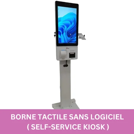 borne tactile ( self-service kiosk ) 21.5' Full HD (1080Å~1920) sans logiciel