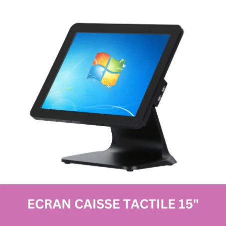 Ecran caisse tactile 15 pouces