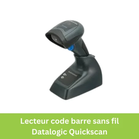 Lecteur de codes-barres Datalogic Quickscan QBT2131 sans fil  (noir)