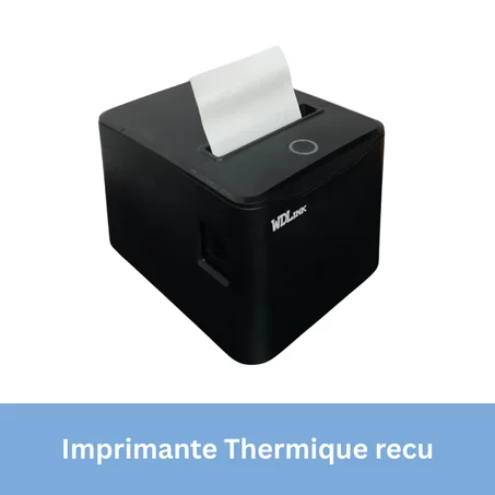 Imprimante Thermique Reçu + 2 rouleaux 80mm