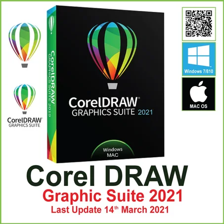 CorelDRAW Graphics Suite 2021 v23.0.0.363🔥🔥 For Windows10 64bit/Mac (Latest Mar 2021)