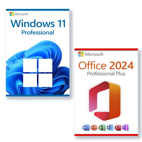 Microsoft Office 2024 Professional Plus + Microsoft Windows 11 Professional license