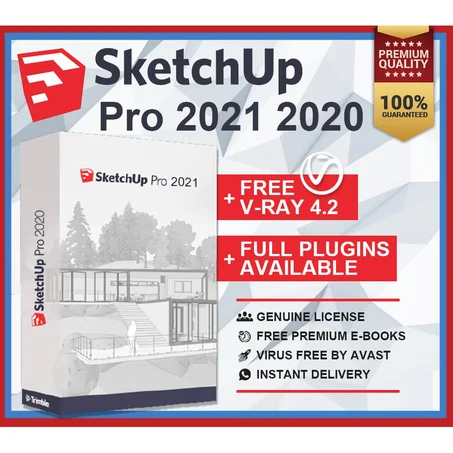 SketchUp Pro 2021 2020 + Vray Next 4.2 [Updated March 2021]