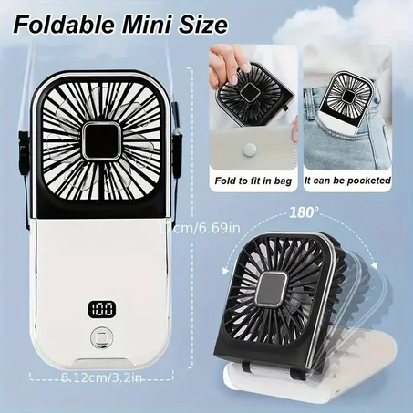Foldable Mini Fan – Compact, Powerful, and Portable (copy)