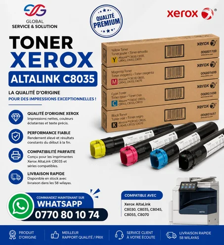 JEUX DE TONER XEROX ALTALINK C8035 C8055