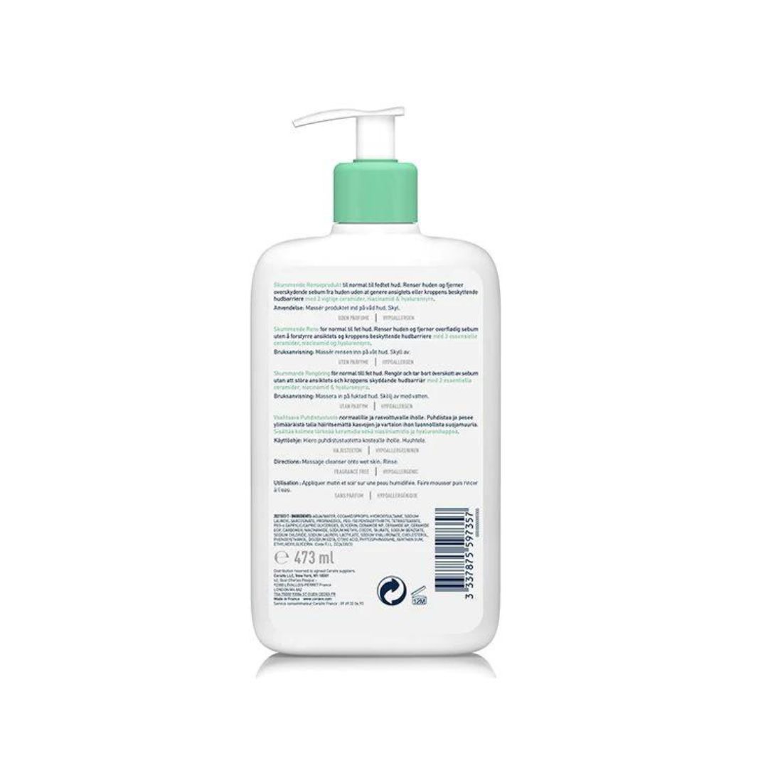 CERAVE GEL MOUSSANT 473 ML
