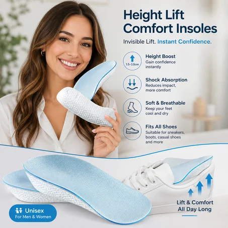 نعال زيادة الطول - Height Boost Insoles