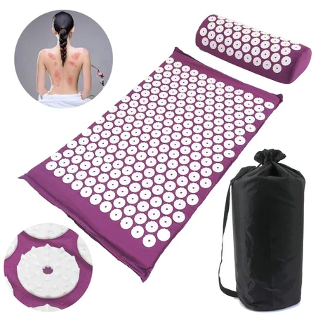Massager Cushion Massage Yoga Mat Acupressure Relieve Stress