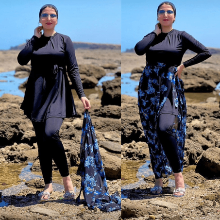 بوركيني 5 قطع  (REF 118)