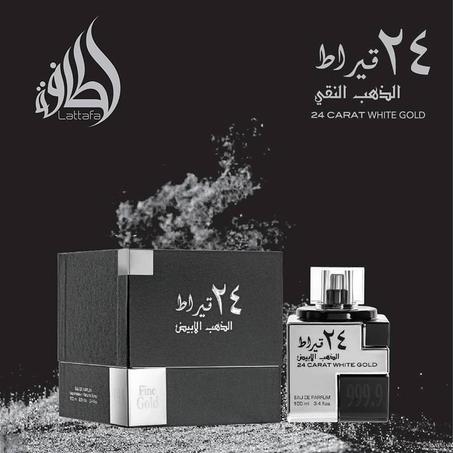 24 قيراط الذهب الأبيض - Carat white gold Parfume24