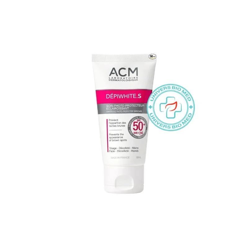 Acm Dépiwhite.S Soin Photo-Protecteur Éclaircissant Spf50+ , 50 Ml