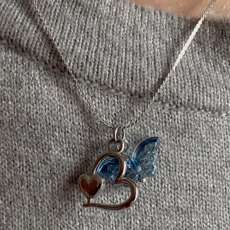 Blue Butterfly Love