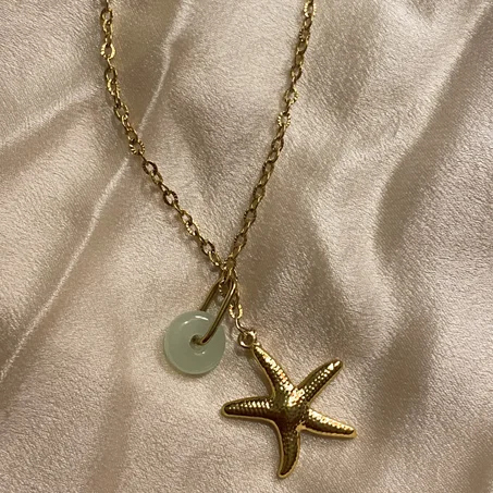 Collier  Summer Jade Star