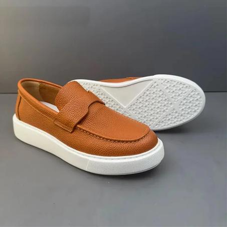 حذاء الطبي رجالي كلاسيكي من الجلد الطبيعي وسوميلة ميديكال