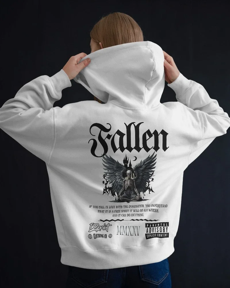 Hoodie FALLEN Design Streetwear