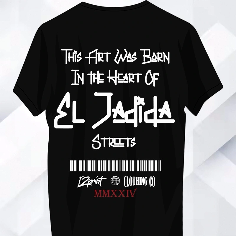T-shirt EL JADIDA  Streetwear Design