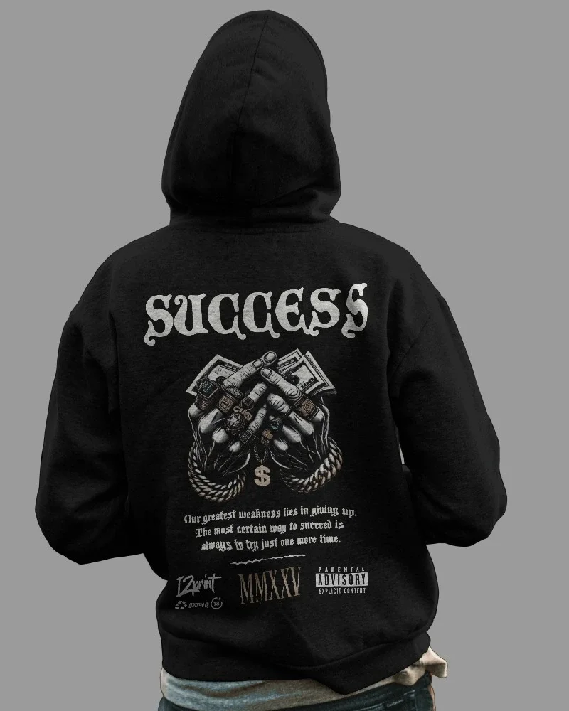 Hoodie SUCCESS Streetwear Design