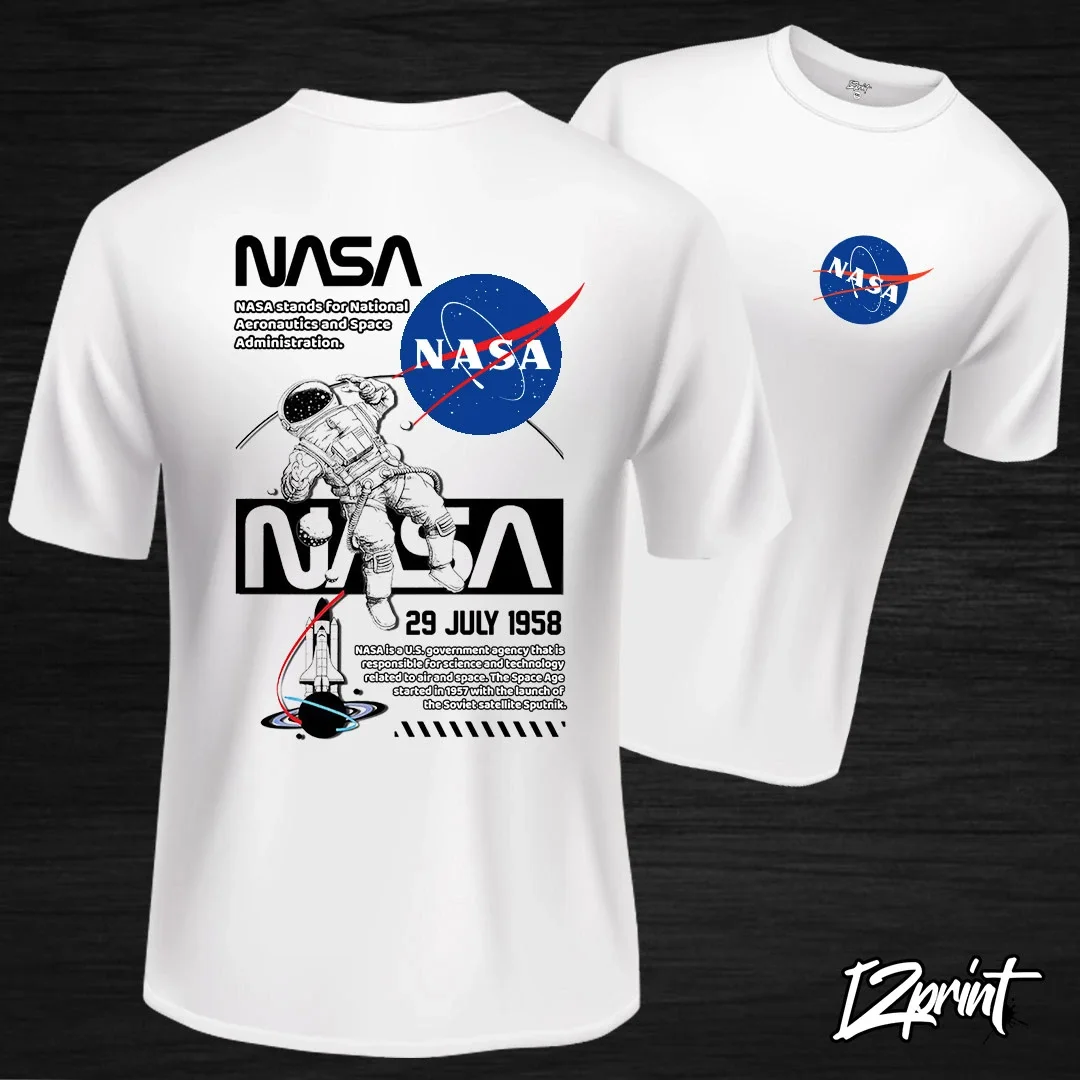 T-shirt NASA Design Streetwear