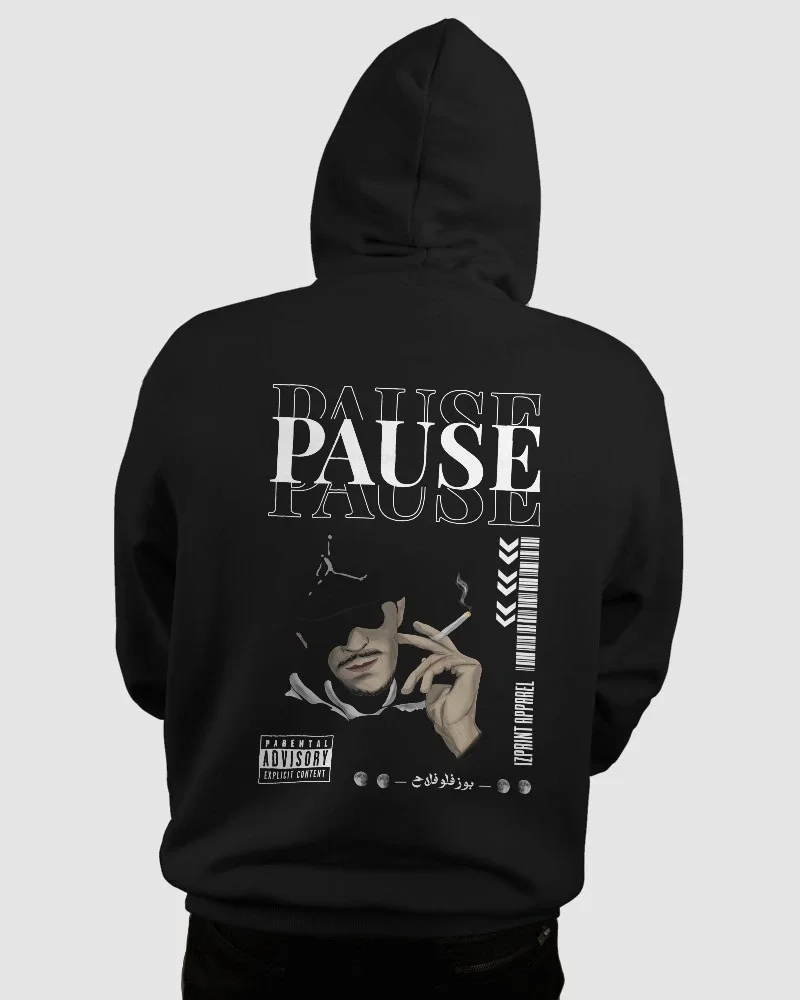 Hoodie PAUSE Design Streetwear