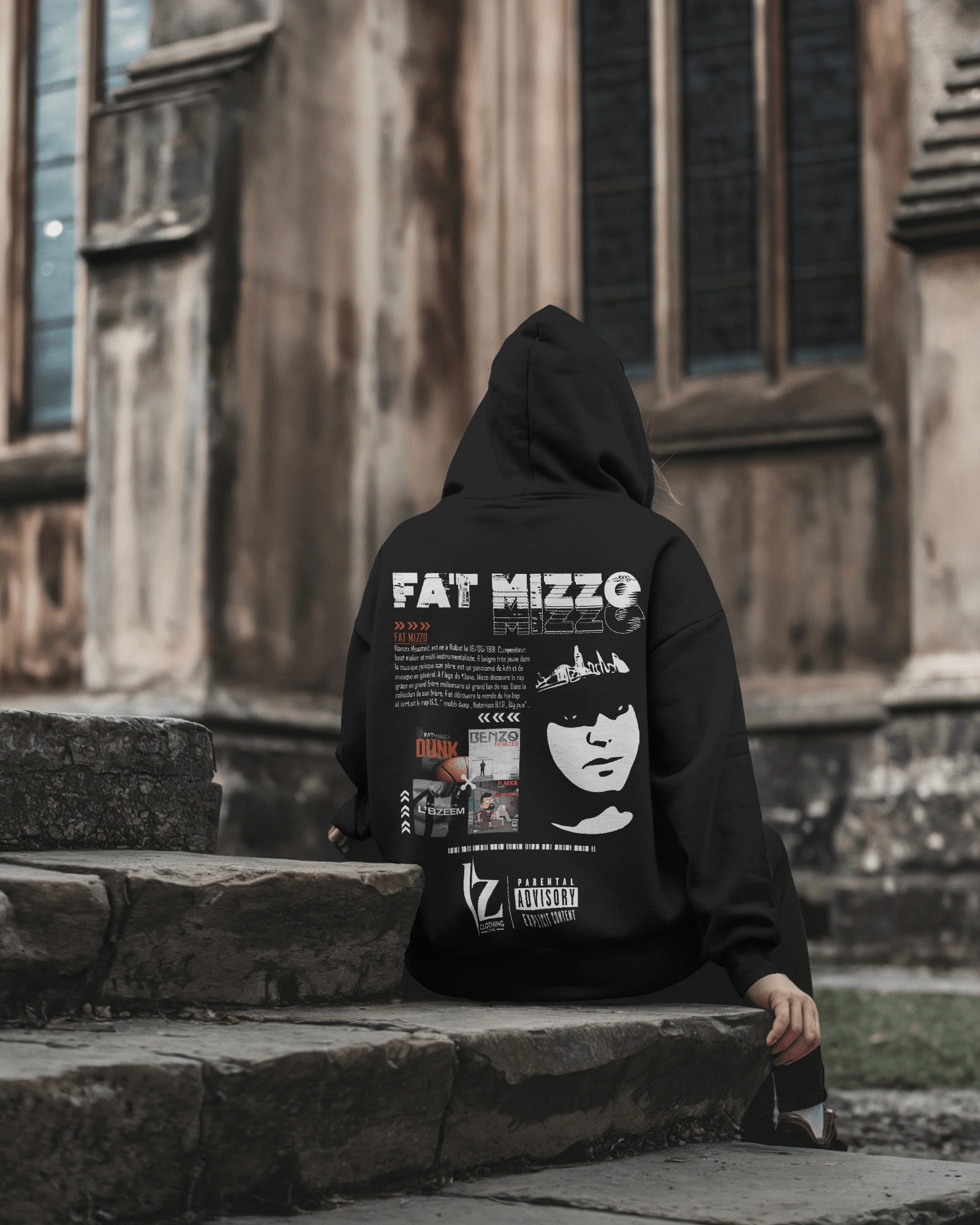Hoodie FAT MIZZO Streetwear Design