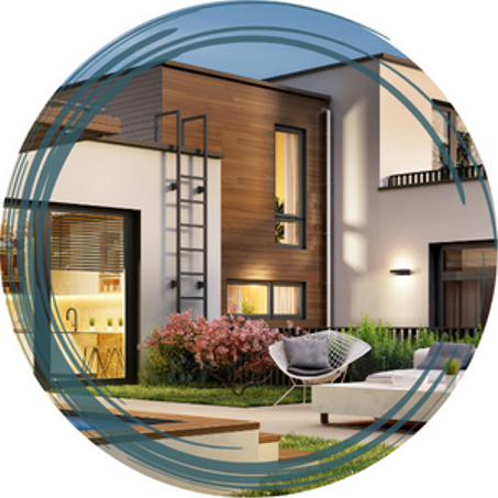 البيت والحديقة