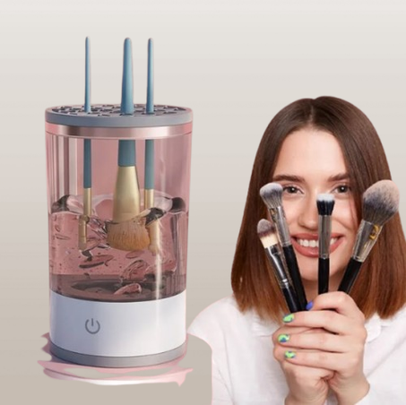 غسالة فرش المكياج الكهربائية