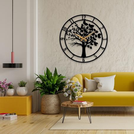 🔥🔥Liquidation Totale🔥🔥Horloge murale arbre de vie unique faite à la main, Décoration murale, effet 3D