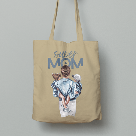 "حقيبة الأمومة بكل فخر – Super Mom"