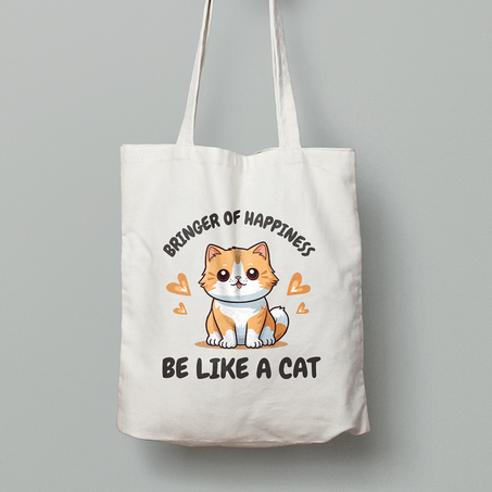 هل أنت من عشاق القطط؟ 😻دع حبك ينعكس على إطلالتك مع Tote bag المميزة
